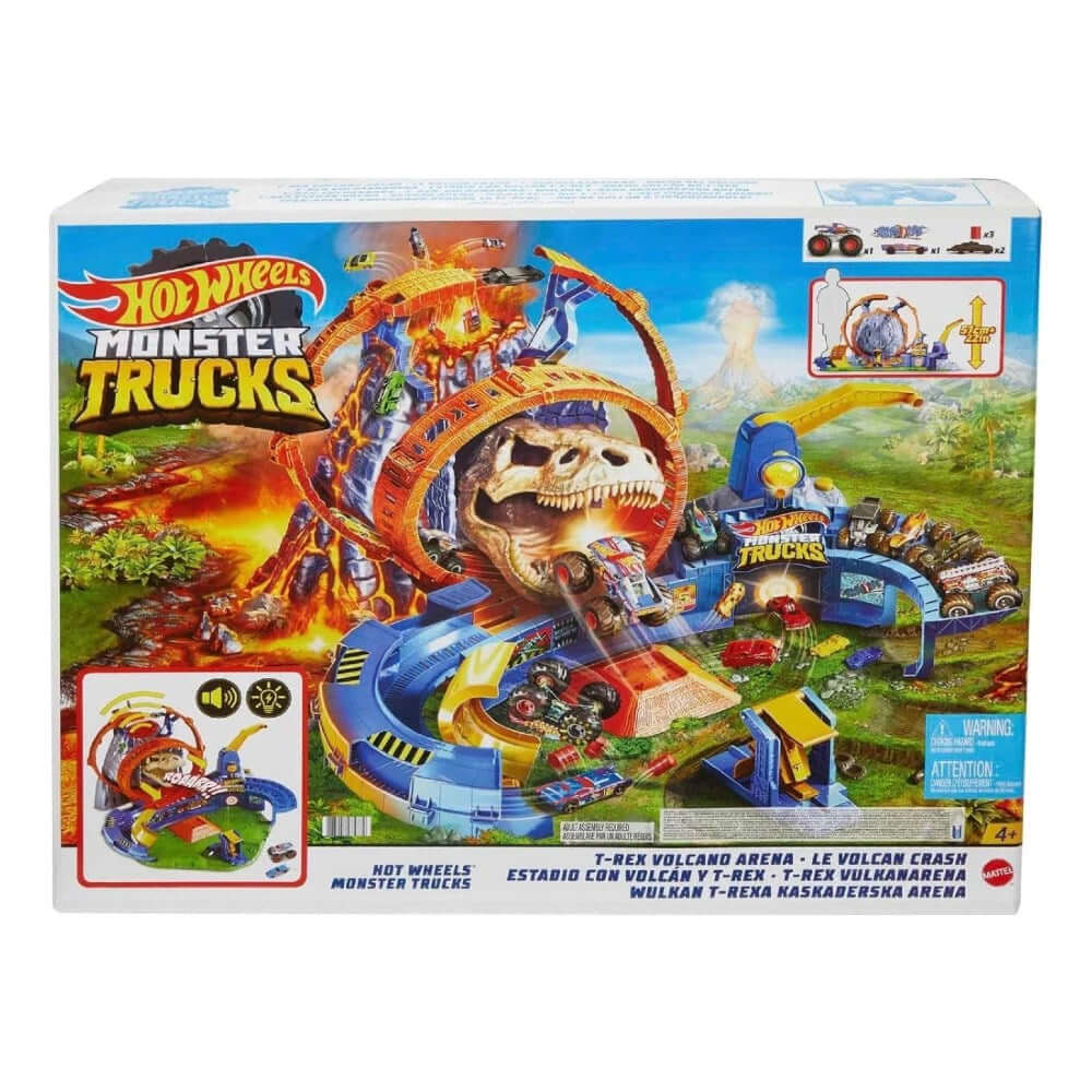 Hot Wheels Monster Trucks Volkanik Alanda Macera Oyun Seti - Roket Oyuncak