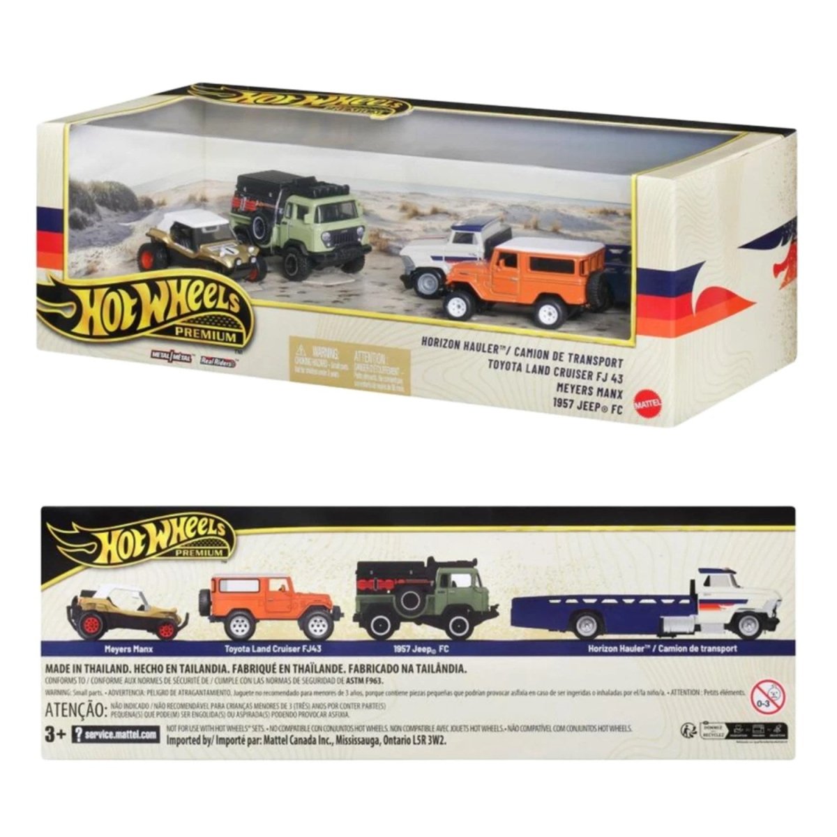 Hot Wheels Premium Diorama Set Off - Road Collection JHW42 - Roket Oyuncak