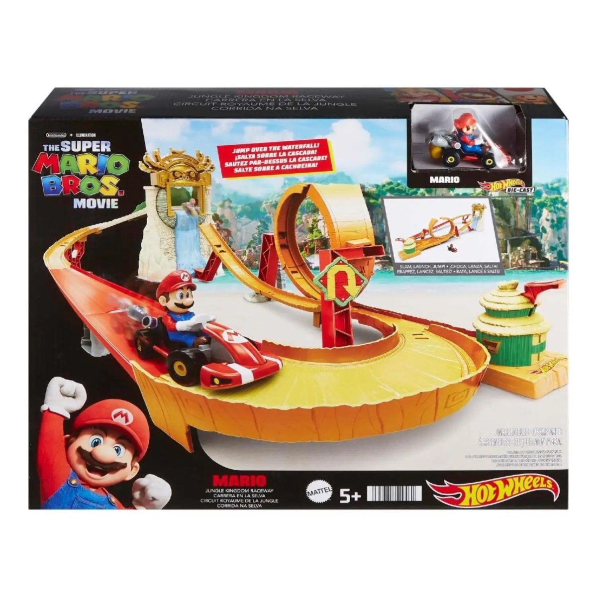 Hot Wheels The Super Mario Bros Movie Jungle Kingdom HMK49 - Roket Oyuncak