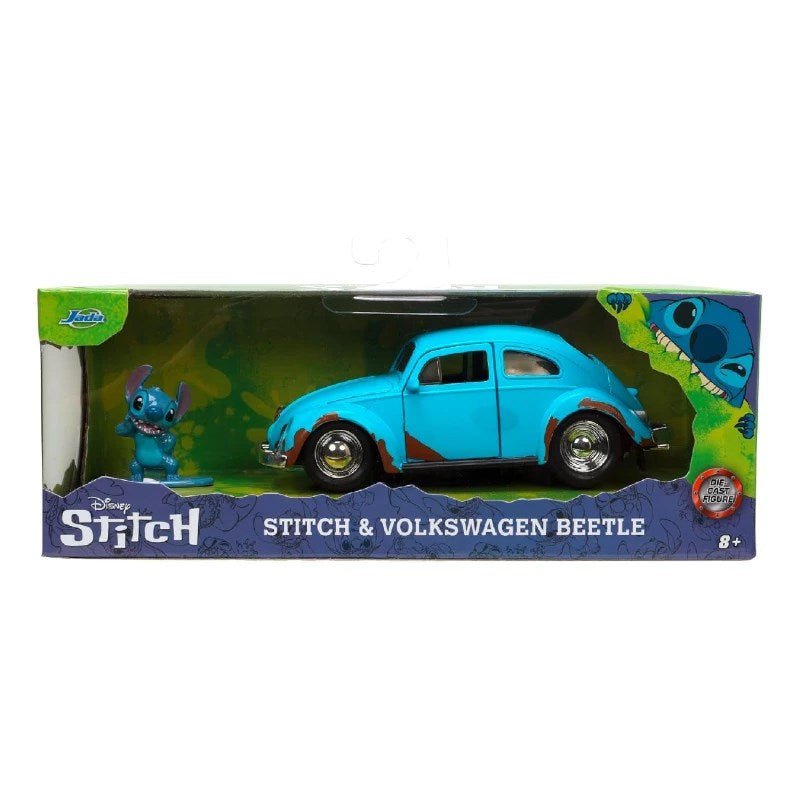 Jada 1:32 Lilo And Stitch 1959 VW Beetle Model Aracı ve Figür - Roket Oyuncak