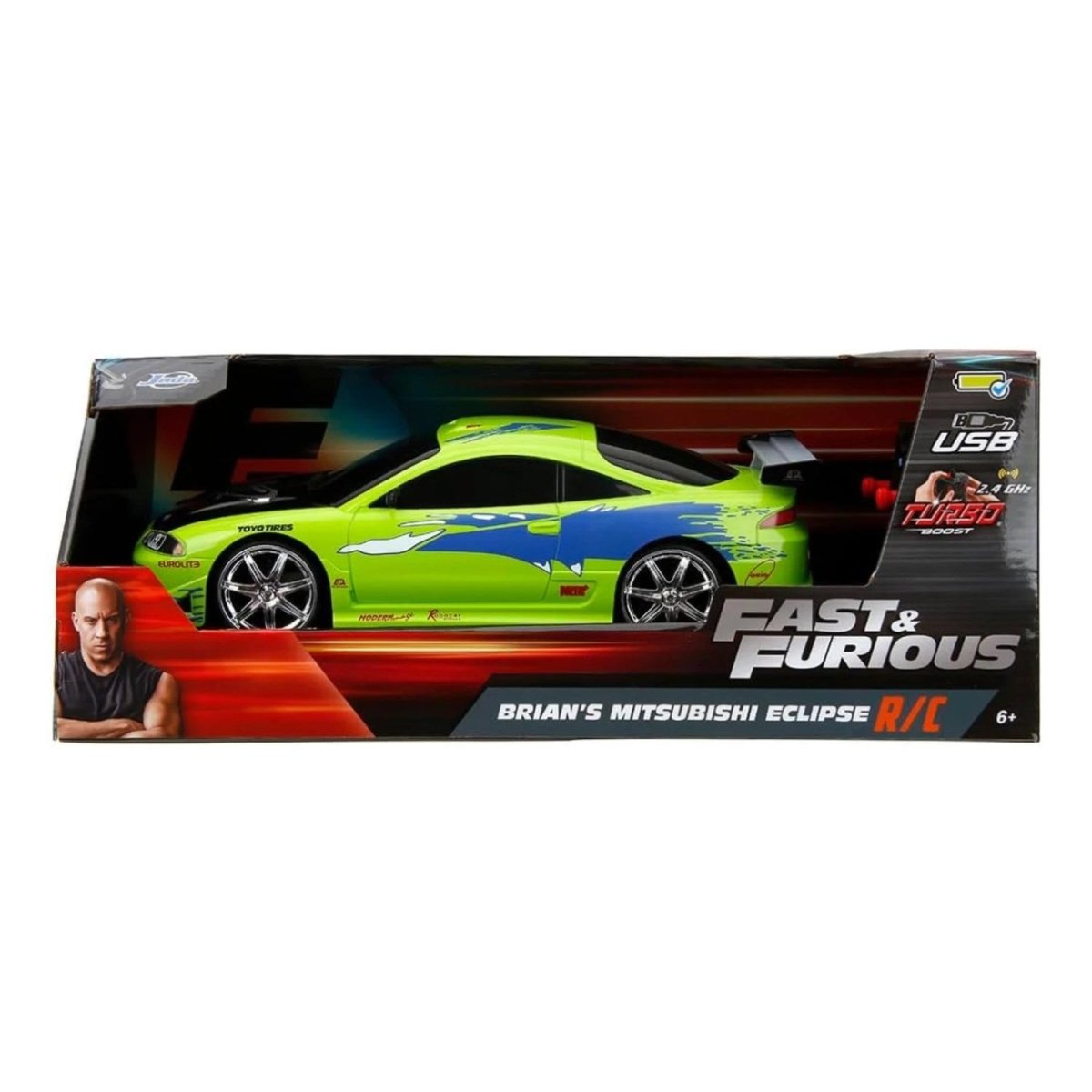 Jada Fast & Furious 1995 Mitsubishi Uzaktan Kumandalı Araba - Roket Oyuncak