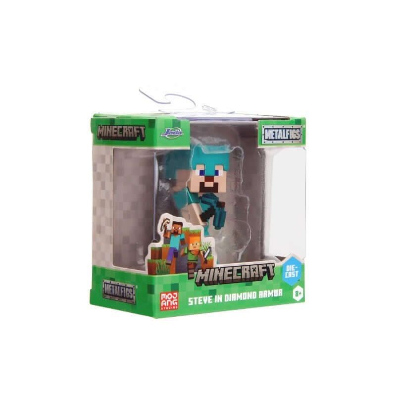 Jada Metalfigs Minecraft Metal Die - Cast Figürler Steve - Roket Oyuncak