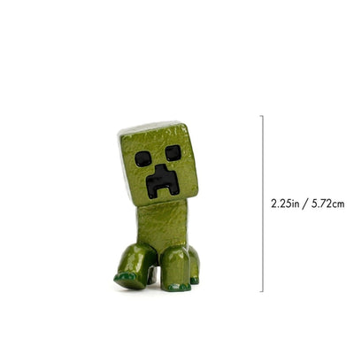 Jada Minecraft Film Figürleri Creeper 6.5 cm Boyunda, Die - Cast Metal, Pop - Culture Tasarımlı Lisanslı Koleksiyon Figürleri - Roket Oyuncak