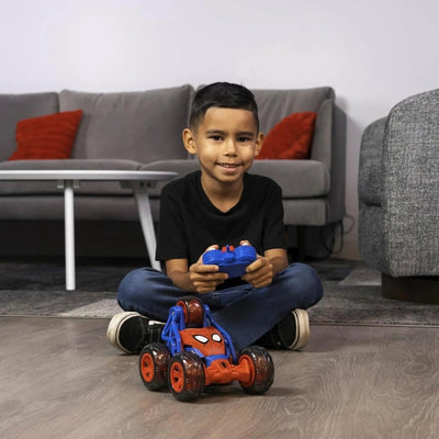 Jada Spider - Man Uzaktan Kumandalı Akrobasi Arabası 203225001 - Roket Oyuncak
