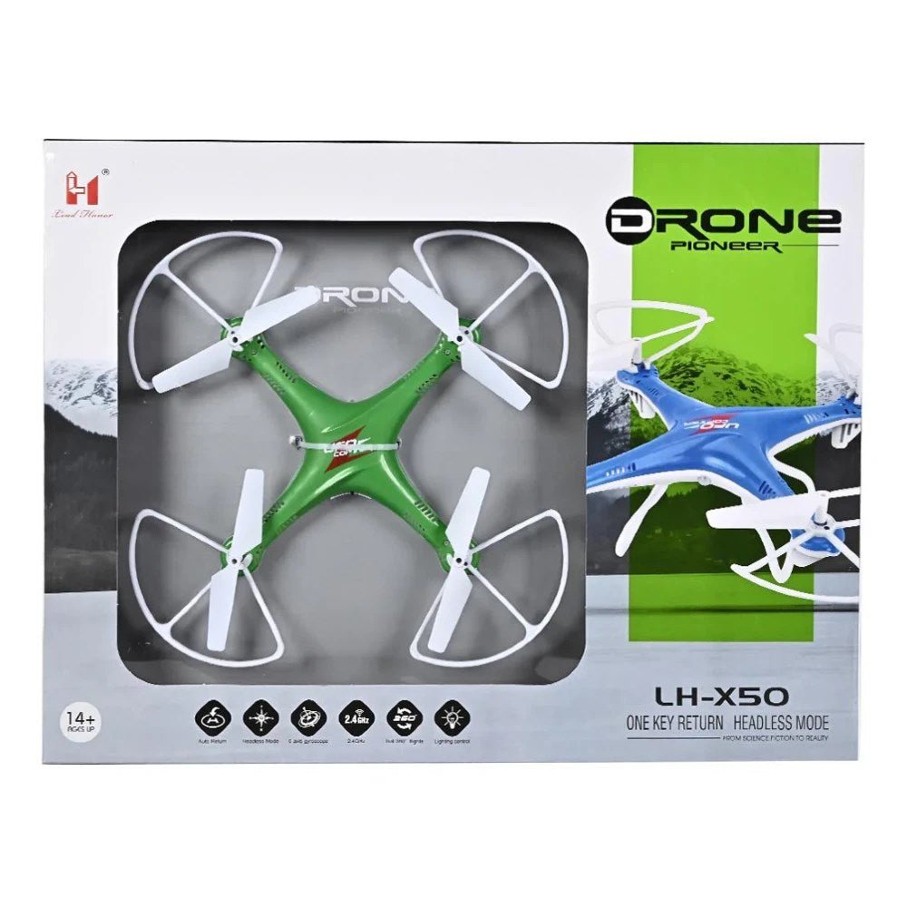Lead Honor Uzaktan Kumandalı Drone LH X50 Yeşil - Roket Oyuncak