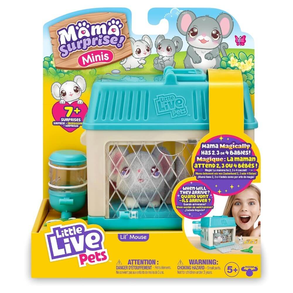 Little Live Pets Anne ve Yavruları Mini Fare Oyun Seti - Roket Oyuncak