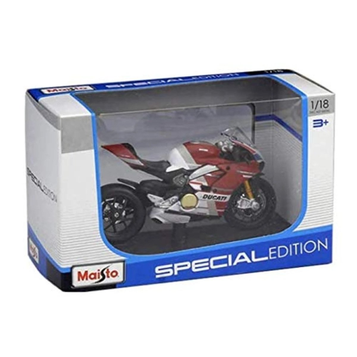 Maisto Special Edition Panigale V4 S Corse 1:18 Ölçekli, Die - Cast Motosiklet Metal Gövdeli, Detaylı İşçilik ve Sergileme Standlı Koleksiyonluk Model - Roket Oyuncak