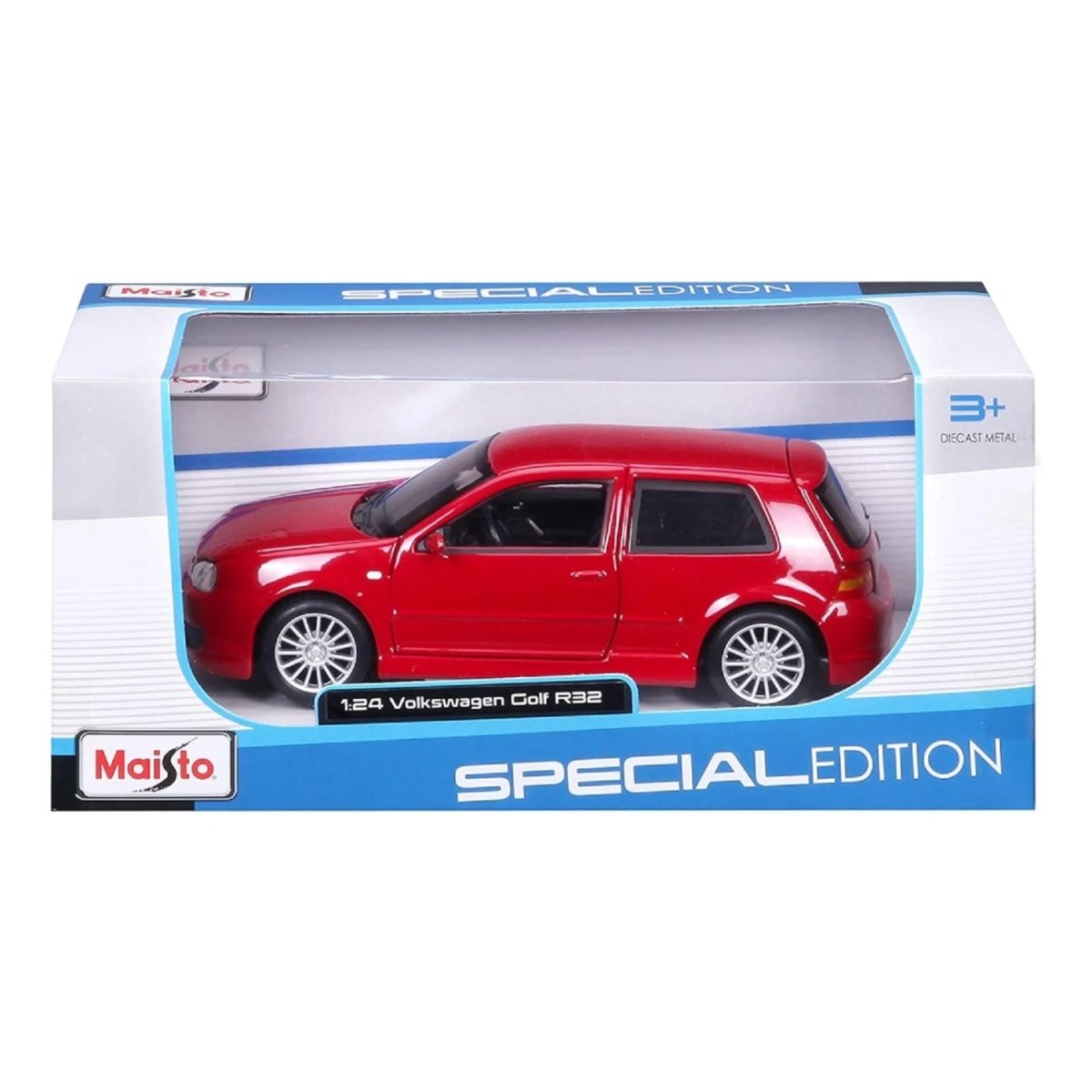 Maisto Special Edition Volkswagen Golf R32 Kırmızı - Roket Oyuncak