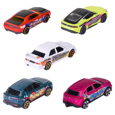 Majorette Limited Edition Series 11: 5'li Giftpack Graffiti Tasarım Die - Cast Model Araç Seti - Roket Oyuncak