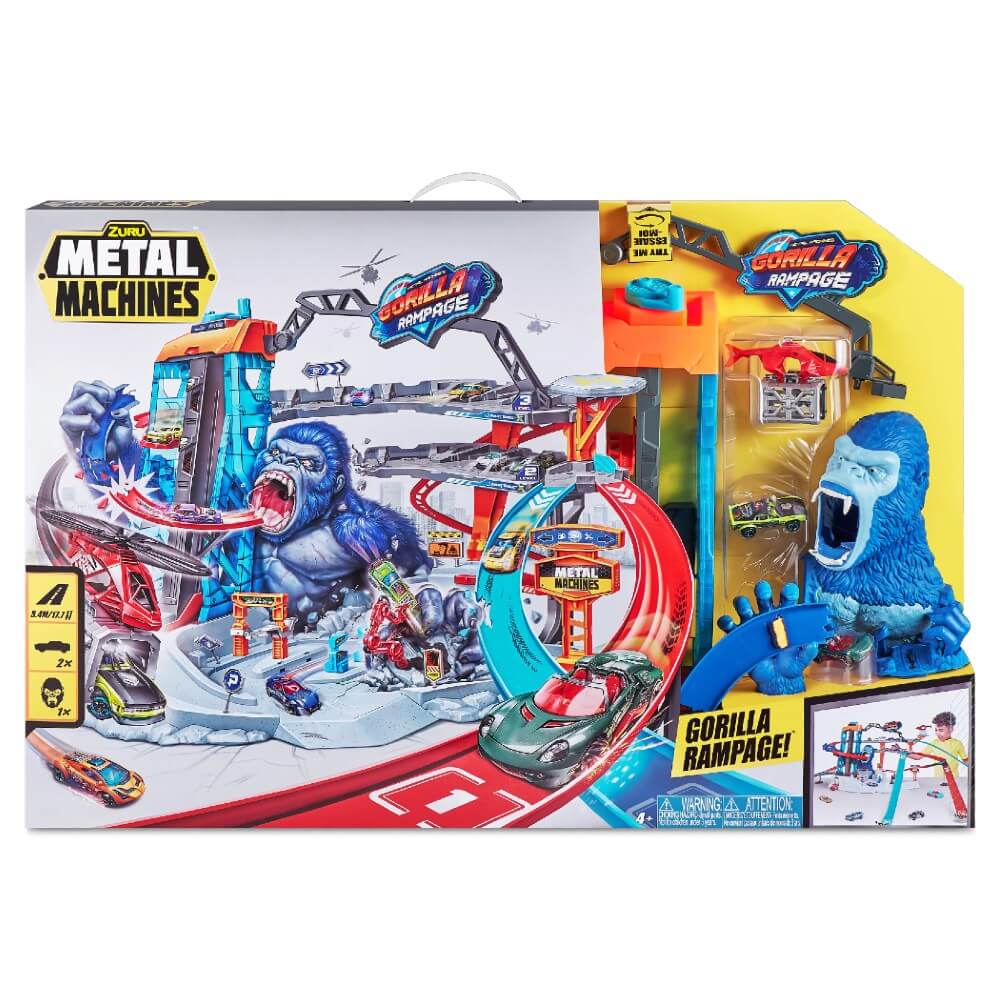 Metal Machines S1 Gorilla Dev Garaj Oyun Seti MEA03000 - Roket Oyuncak