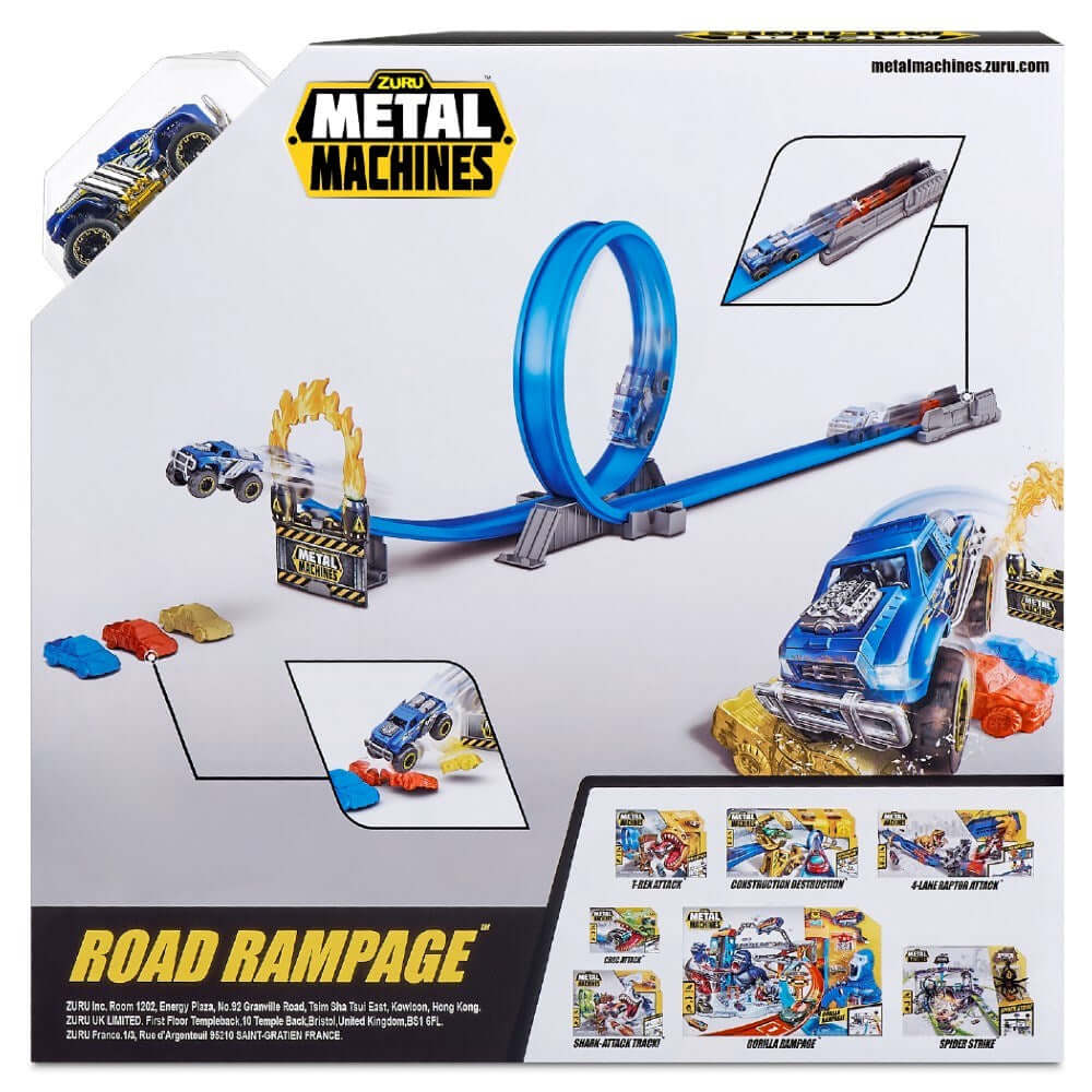 Metal Machines S1 Kızgın Yol Oyun Seti - Roket Oyuncak