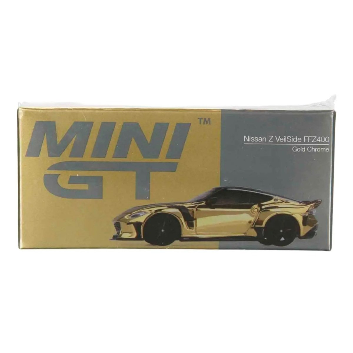 Mini GT 1:64 Nissan Z VeilSide FFZ400 Gold Chrome MGT00985 - Roket Oyuncak