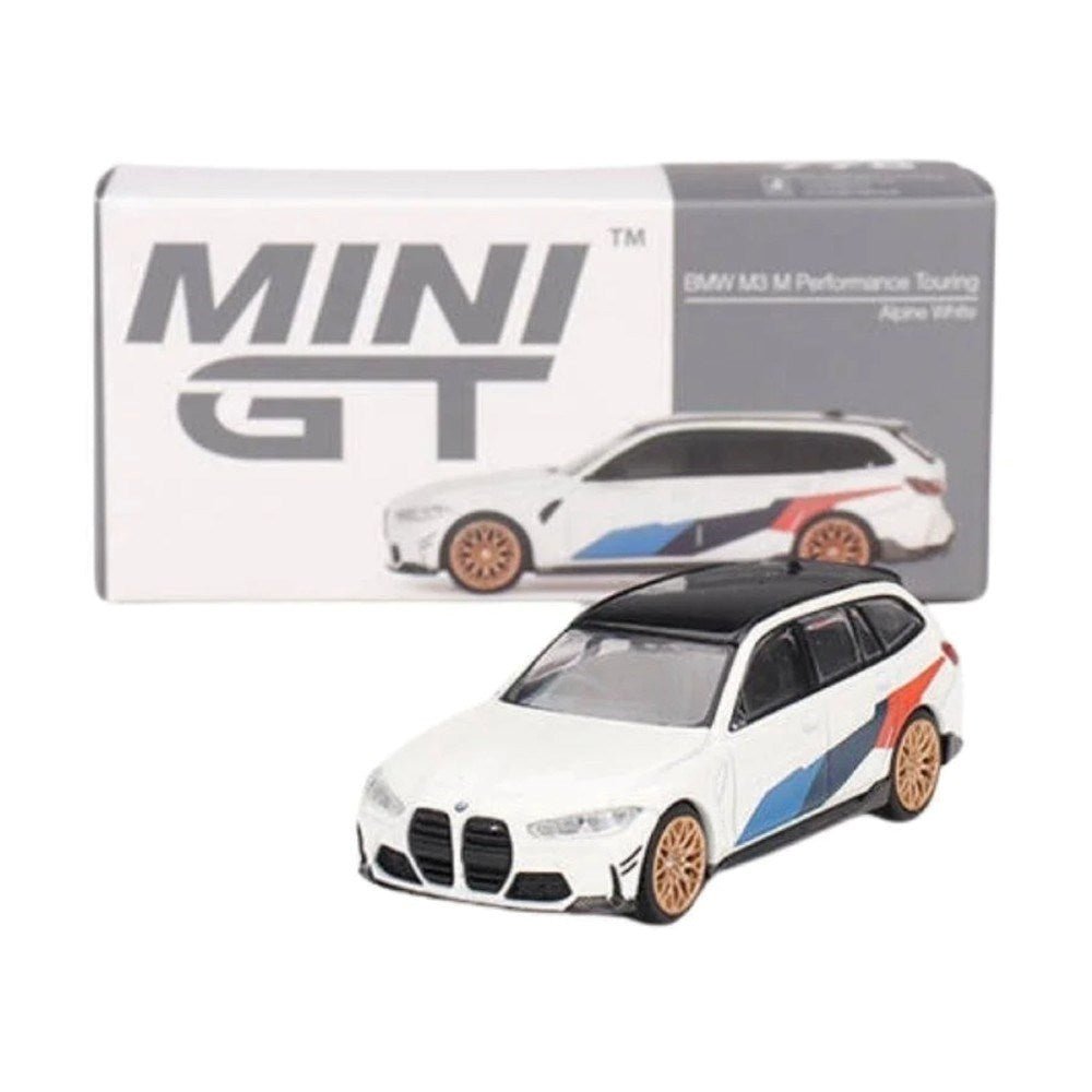 Mini GT BMW M3 M Performance Touring Alpine White MGT00776 - Roket Oyuncak