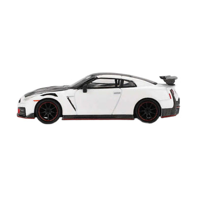 Mini GT Nissan GT R Nismo R35 2024 Brilliant White MGT01045 - Roket Oyuncak