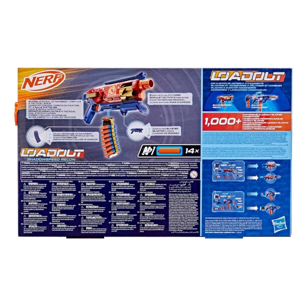 Nerf Loadout Shadowspeed Recon G1759 - Roket Oyuncak