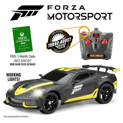 New Bright 1:16 Forza Motorsport Sesli ve Işıklı USB Şarjlı Uzaktan Kumandalı Araba Corvette Zr1 - Roket Oyuncak