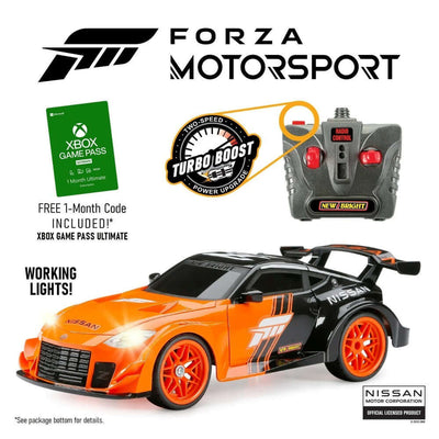 New Bright 1:16 Forza Motorsport Sesli ve Işıklı USB Şarjlı Uzaktan Kumandalı Araba - Nissan Z - Roket Oyuncak