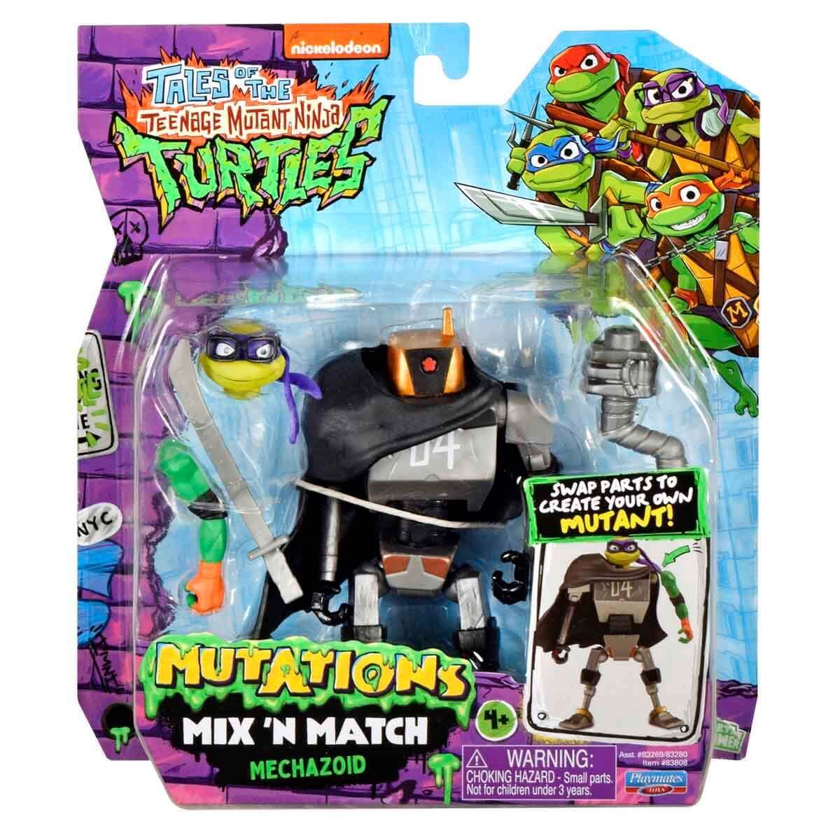 Ninja Kaplumbağalar Mutations Mix N Match Mechazoid - Roket Oyuncak