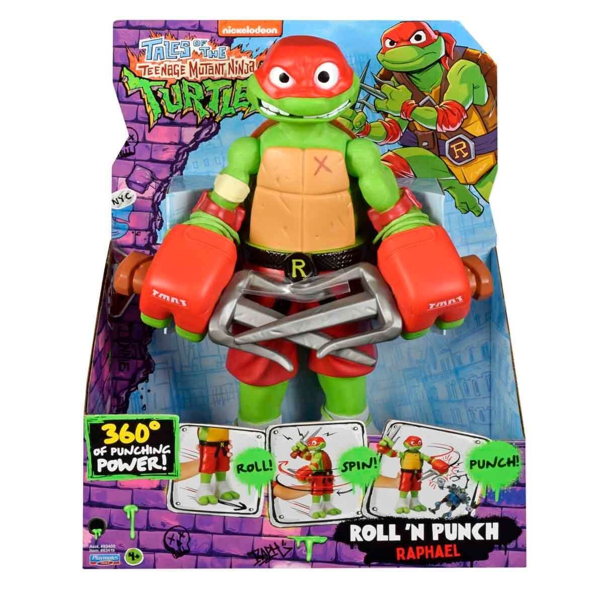 Ninja Kaplumbağalar Teenage Mutant Roll N Punch Raphael - Roket Oyuncak