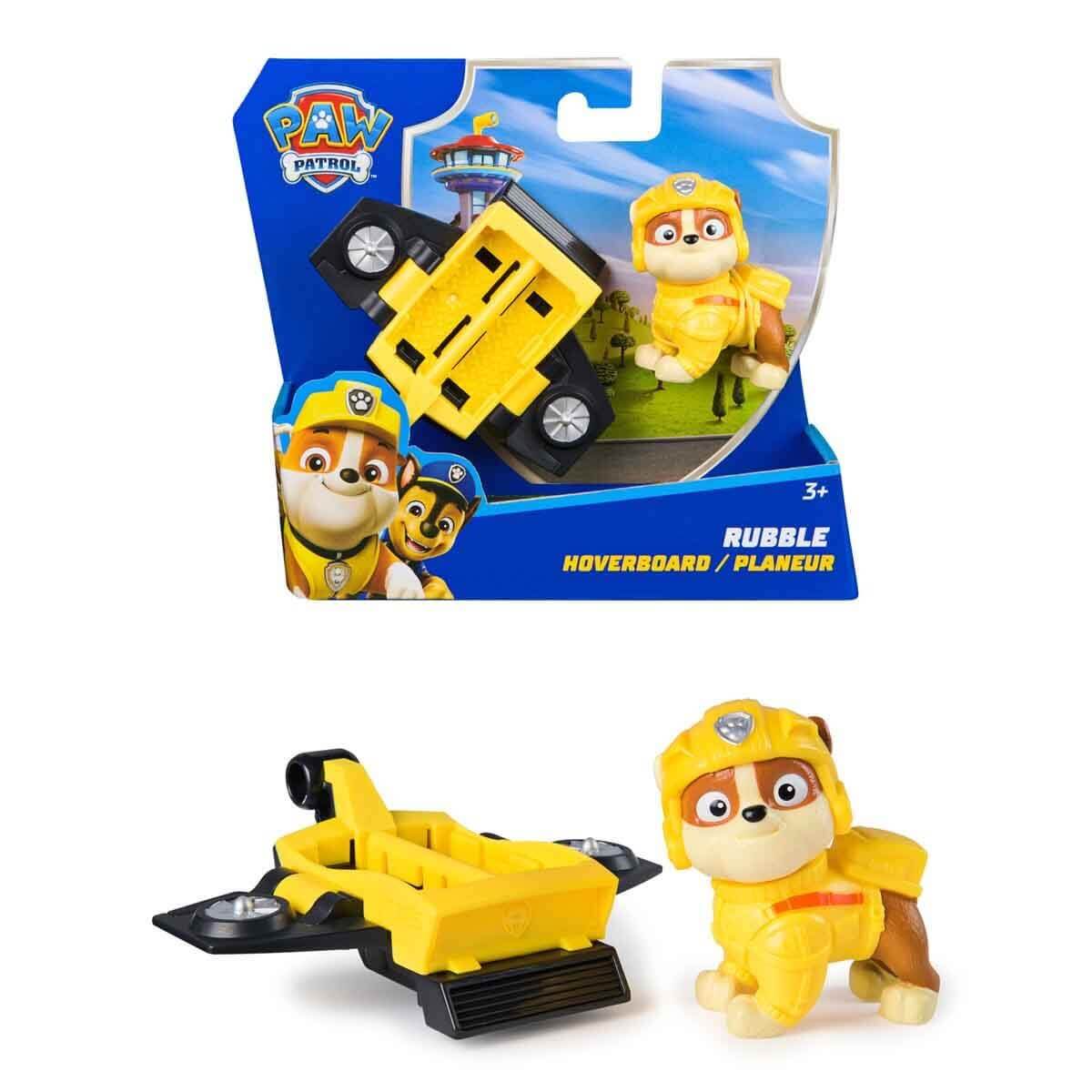 Paw Patrol Figür ve Planör Rubble - Roket Oyuncak