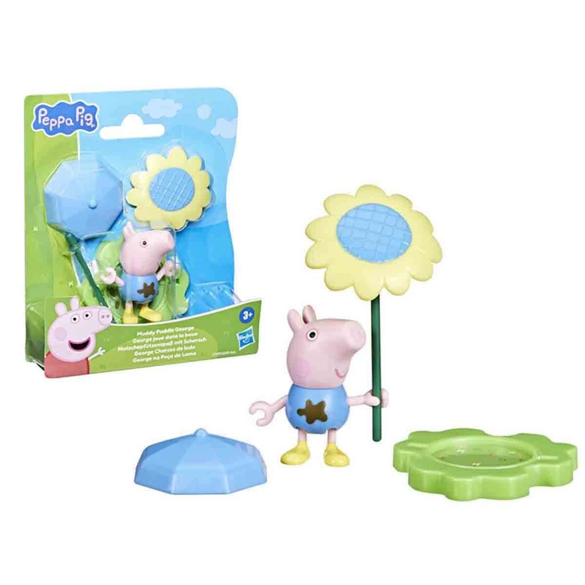 Peppa Pig Muddy Pudle Friends Figür George G1349 - Roket Oyuncak
