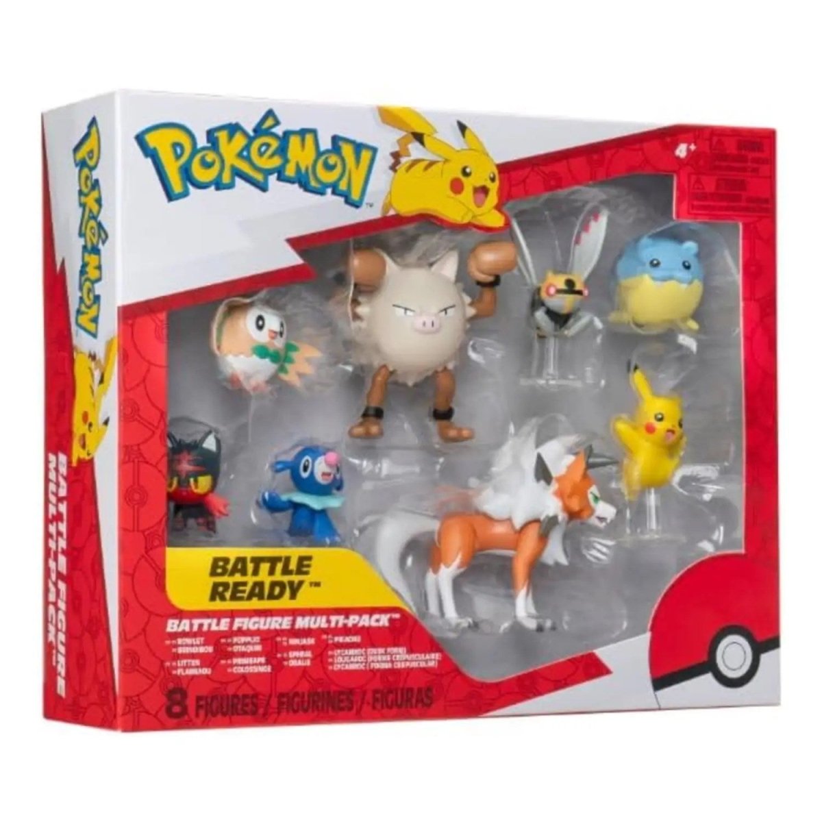 Pokemon Battle 8'li Figür Seti PKW3616 - Roket Oyuncak