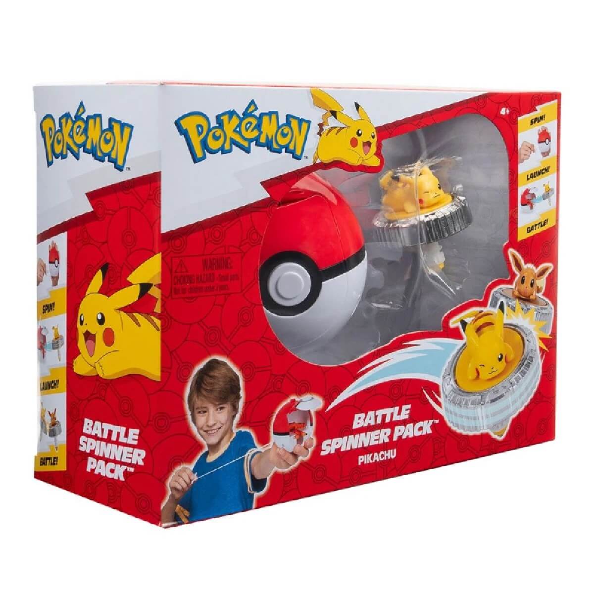 Pokemon Battle Spinner Tekli Paket Pikachu PKW4398 - Roket Oyuncak