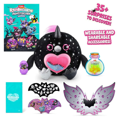 Rainbocorns Monstercorn Dev Sürpriz Peluş Spooky Sue - Roket Oyuncak