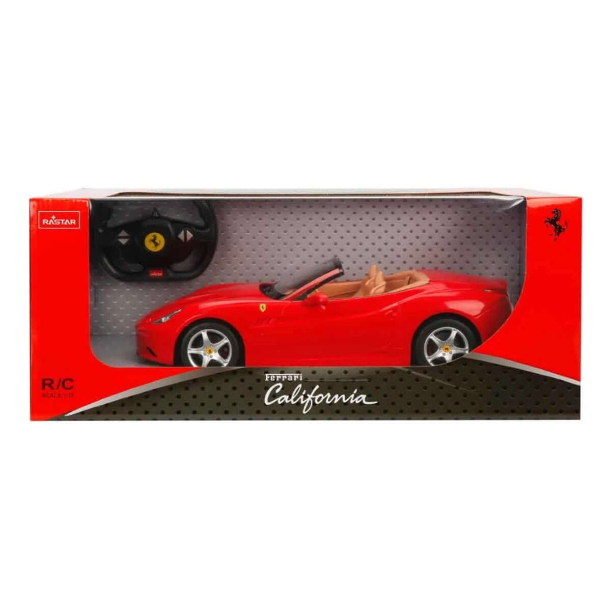 Rastar 1:12 Ferrari California Uzaktan Kumandalı Araba Kırmızı - Roket Oyuncak