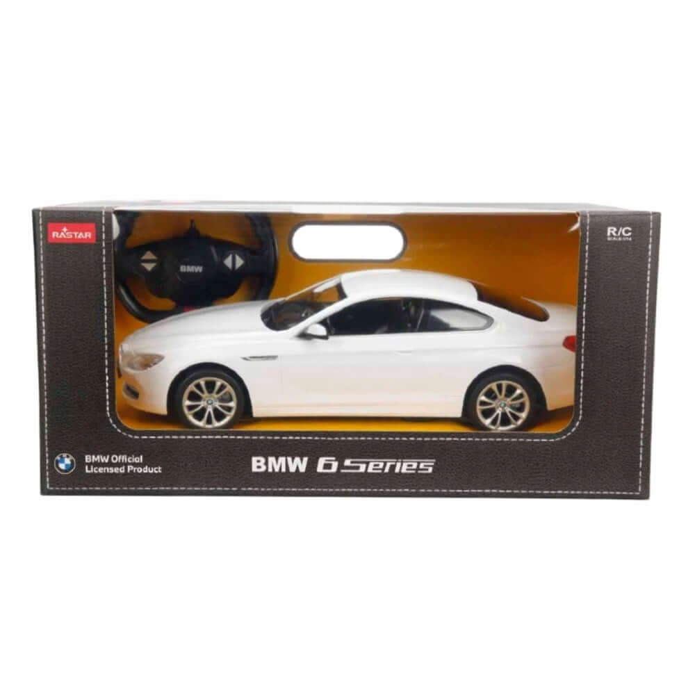 Rastar Bmw 6 Series Işıklı Uzaktan Kumandalı Araba Beyaz - Roket Oyuncak