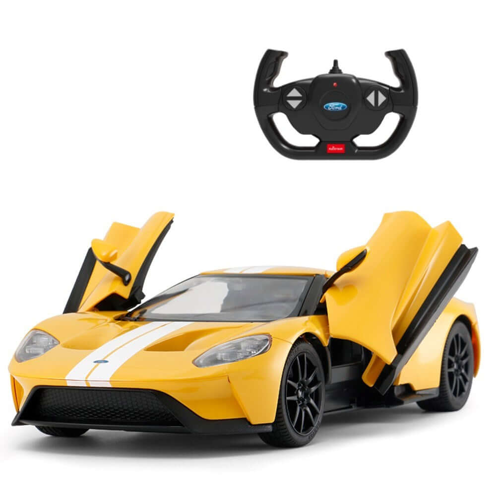 Rastar Ford GT Işıklı Uzaktan Kumandalı Araba Sarı - Roket Oyuncak