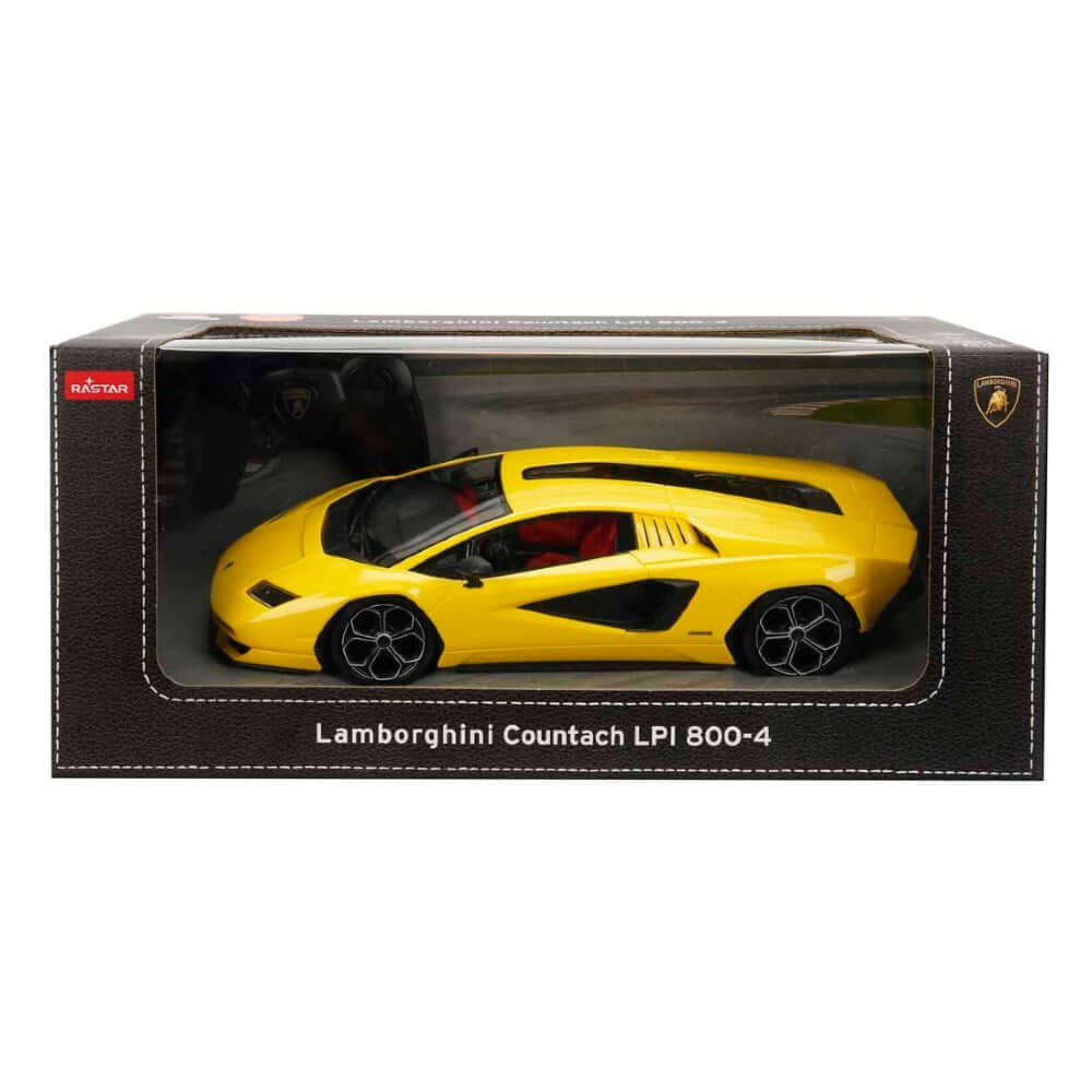 Rastar Lamborghini Countach LPI 800 - 4 Uzaktan Kumandalı Araba Sarı - Roket Oyuncak