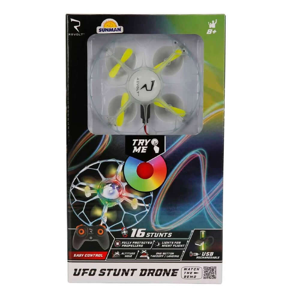 Revolt X35T UFO Stunt Işıklı Uzaktan Kumandalı Mini Drone - Roket Oyuncak