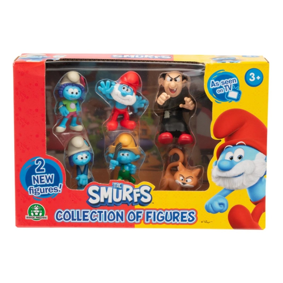 Şirinler 6'lı Figür Seti S2 PUF46000 Gargamel Şirin Baba - Roket Oyuncak