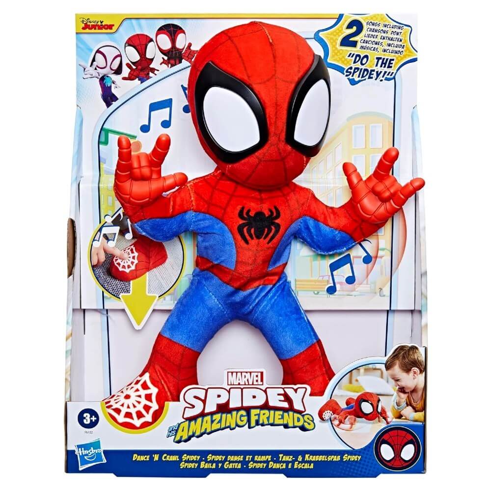 Spidey And His Amazing Friends Dans Eden İnteraktif Peluş F6722 - Roket Oyuncak