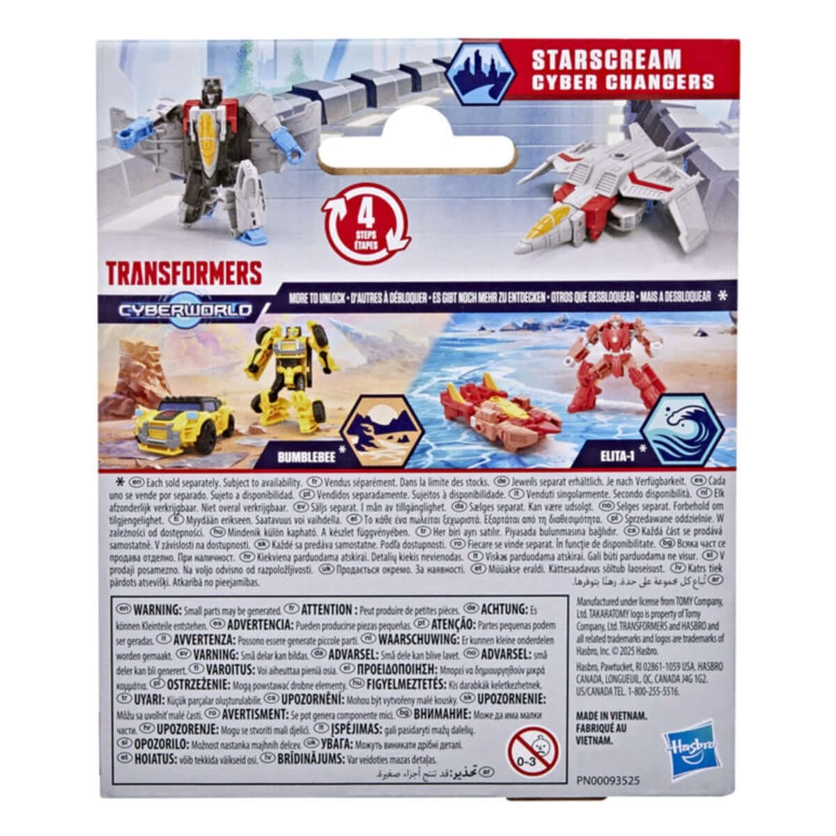 Transformers Cyberworld Cyber Changers Starcream G1044 - Roket Oyuncak