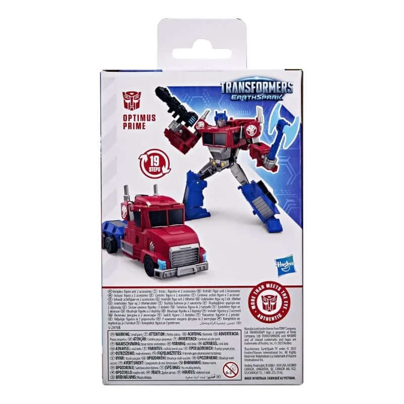 Transformers Earthspark Deluxe Figür Optimus Prime F6735 - Roket Oyuncak