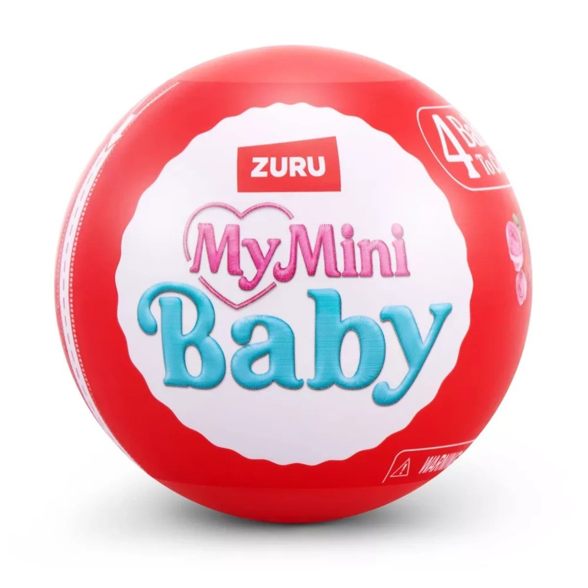 Zuru My Mini Baby Sweet Hearts Seri 1: Özel Kalp Kapsül İçinde Ultra Gerçekçi Mikro Bebek ve Tematik Oyun Aksesuarları - Roket Oyuncak