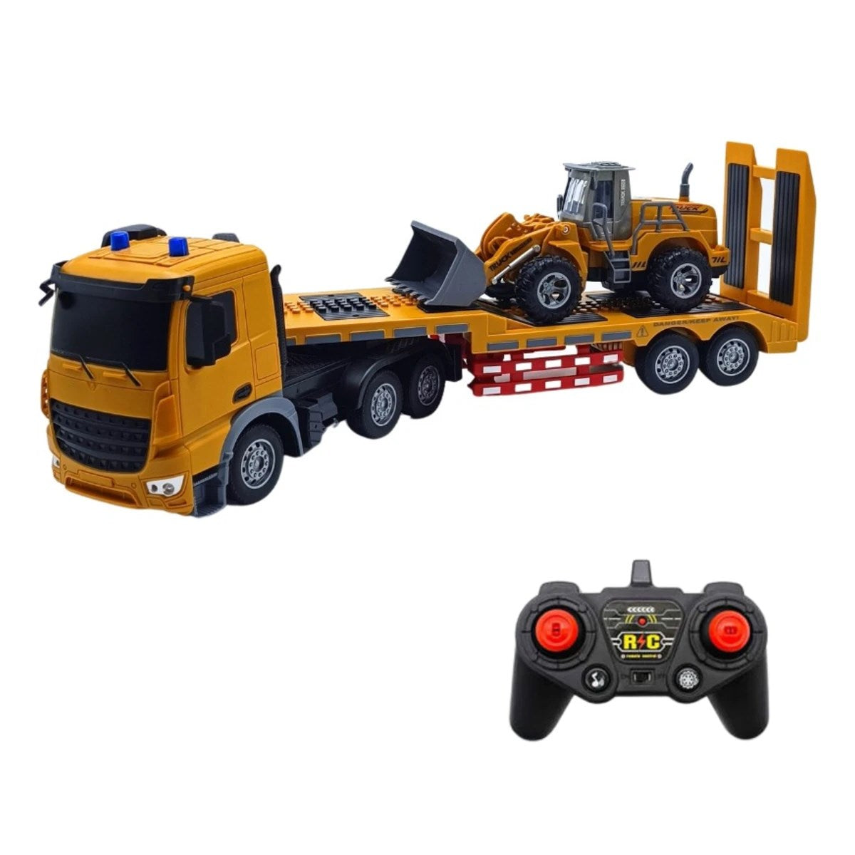 Uzaktan Kumandalı Kepçeli Tır Sesli Işıklı ve Şarjlı