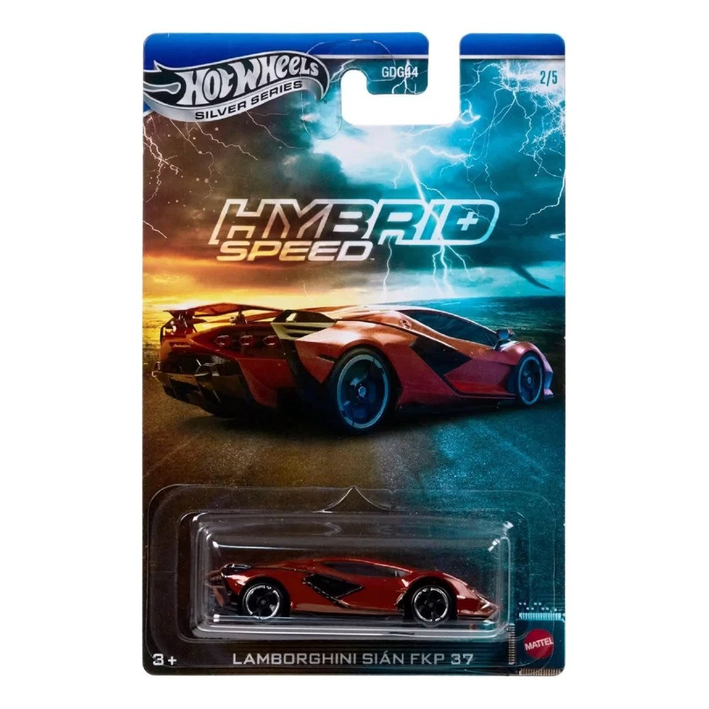 Hot Wheels Silver Series Hybrid Speed Lamborghini Sian FKP37