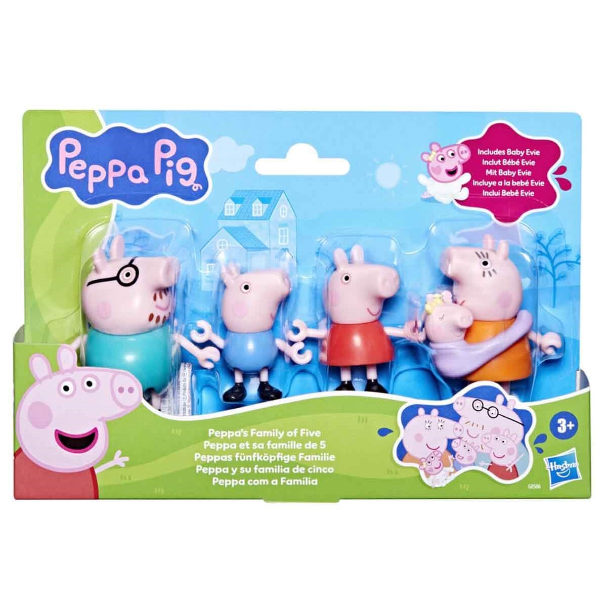 Peppa Pig ve Ailesi 5’li Figür Seti G0506