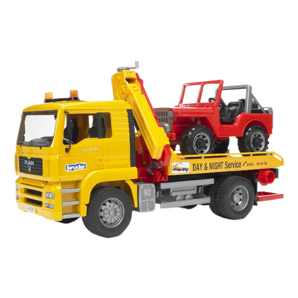 Bruder Man TGA Araba Çekici ve Jeep BR02750