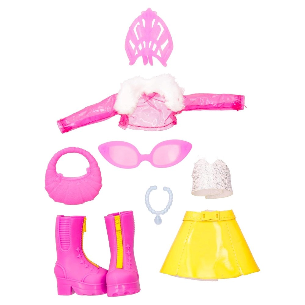 Cry Babies BFF Bebekler S3 Elodie 21 cm Gardırop Kutulu Moda Bebeği