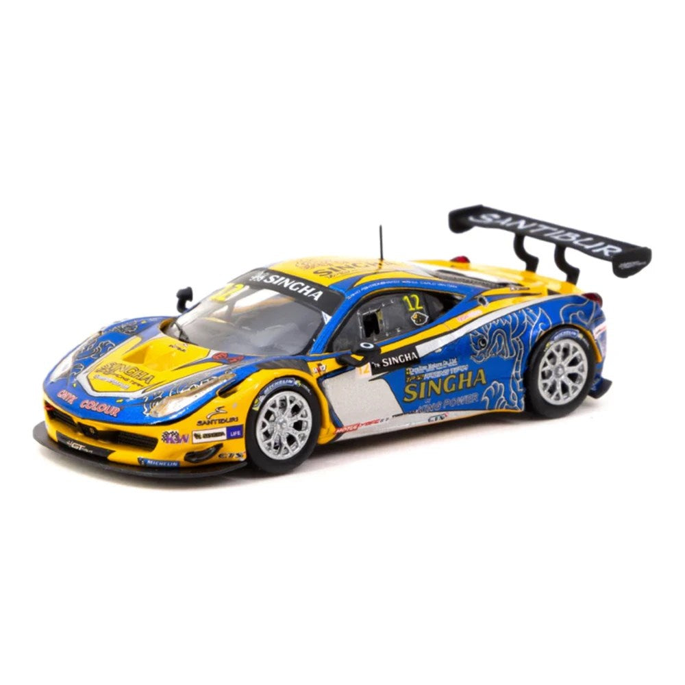 Tarmac 1:64 Ferrari 458 Italia GT3 GT Asia 2016 C. Van Dam - P. Bhirombhakdi
