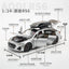 1:24 Audi RS6 Metal Model Araba Sesli Işıklı ve Hareketli Siyah - Roket Oyuncak