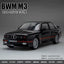 1:24 BMW M3 Metal Model Araba Sesli Işıklı ve Hareketli Siyah - Roket Oyuncak