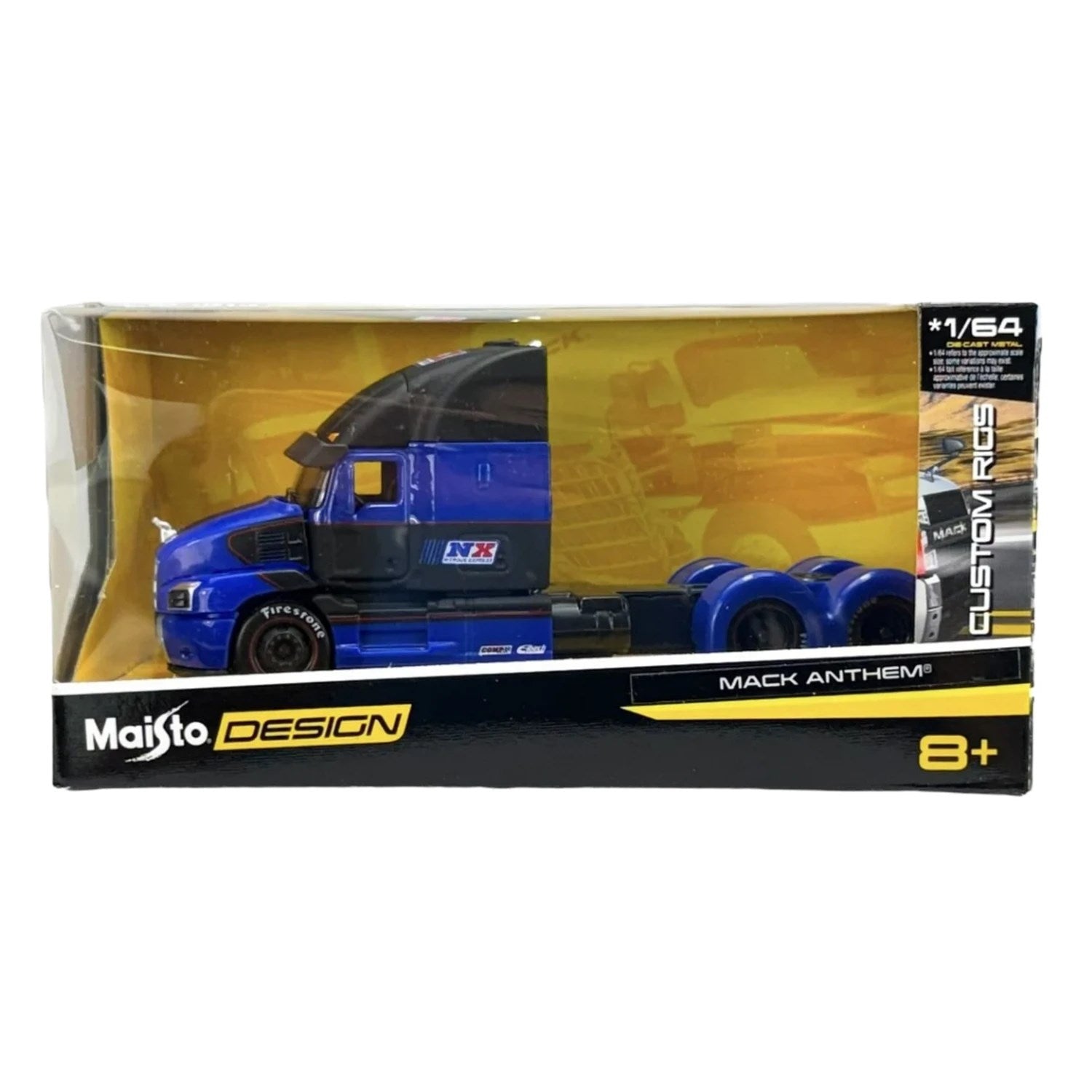 Maisto Design Custom Rigs MACK Anthem Tır Model 10