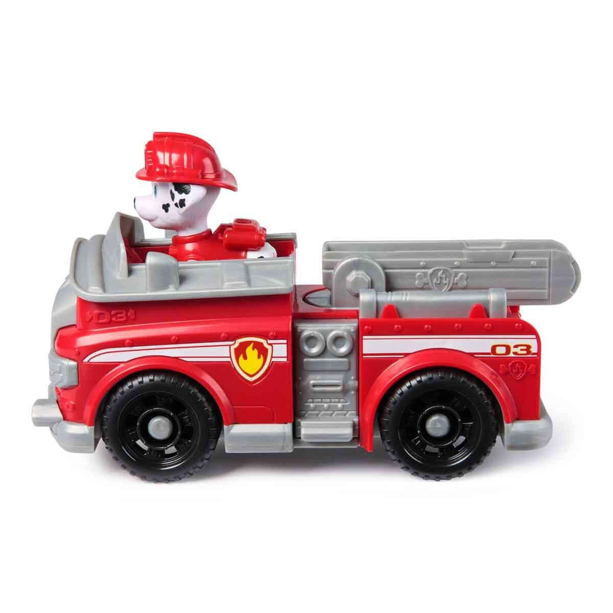 Paw Patrol Figür ve Görev Aracı Marshall 6071153-02 681147035874 Spin Master Roket Oyuncak