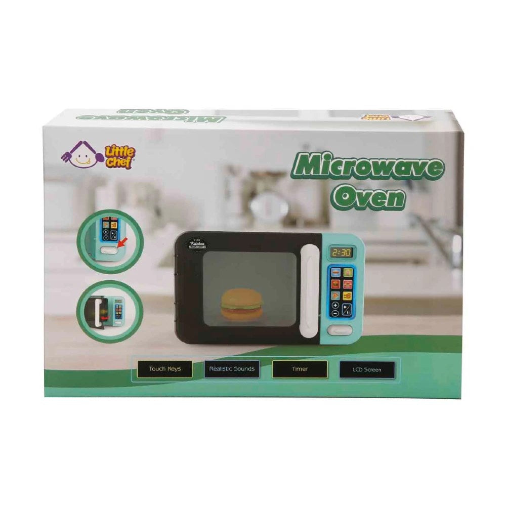Little Chef Ev Aletleri Oyuncak Mikrodalga Fırın Işıklı ve Sesli