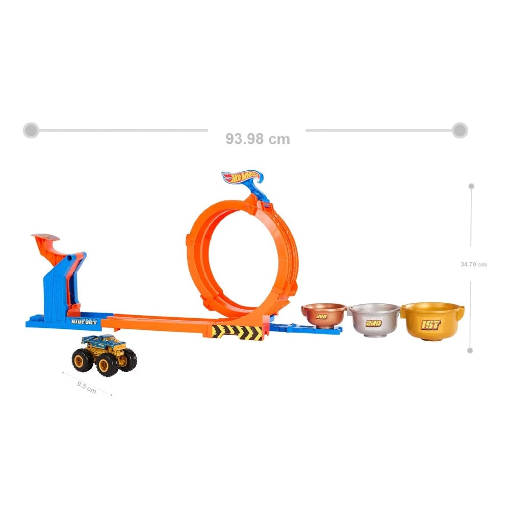 Hot Wheels Monster Trucks Döngü Ve Takla Bigfoot JBX64